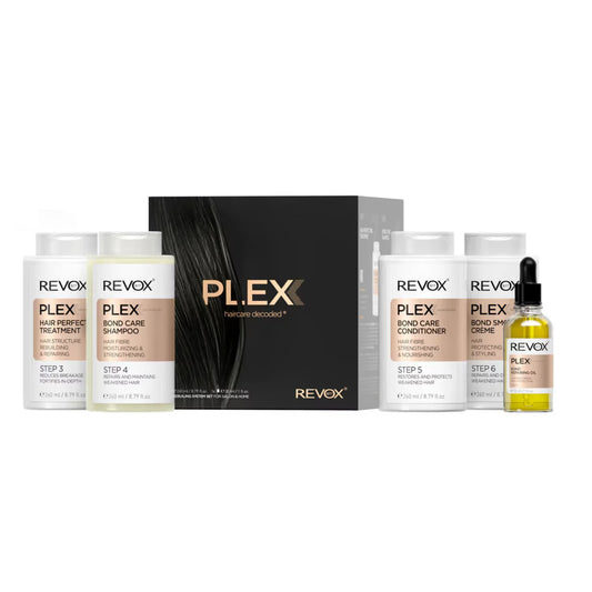 Revox B77 Haarpflegeset Set Revox B77: Plex Bond Step 3, Hair Cream Treatment, Anti-Breakage, 260 ml + Plex Bond Step 4, Hair
