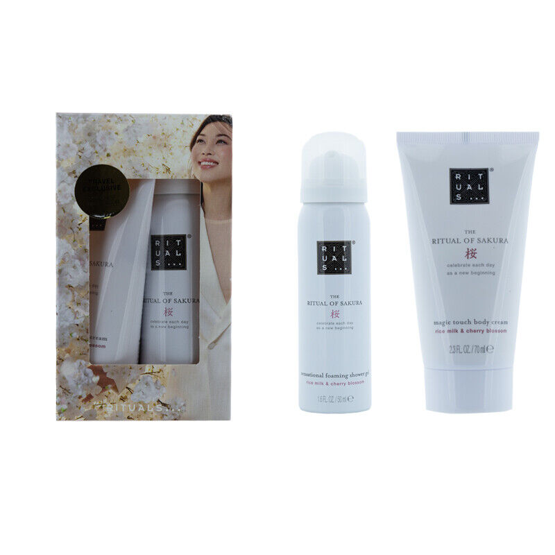 Rituals The Ritual of Sakura Pflegeset mit Körpercreme 70 ml und Duschmousse 50 ml
