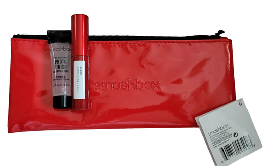 Smashbox Schminkset Deluxe Trial Size Set Smashbox: Super Fan, Volumizing, Mascara, Black, 5 ml + Photo Finish, Smoothing, Li