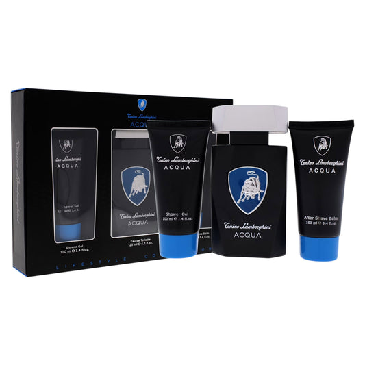 Tonino Lamborghini Parfümset Set Tonino Lamborghini: Acqua, Eau De Toilette, For Men, 125 ml + Acqua, Hydrating, Shower Gel,