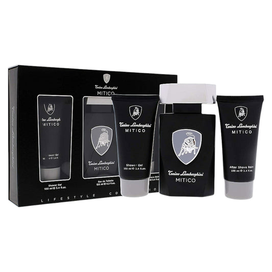 Tonino Lamborghini Parfümset Set Tonino Lamborghini: Mitico, Eau De Toilette, For Men, 125 ml + Mitico, Hydration, Shower Gel