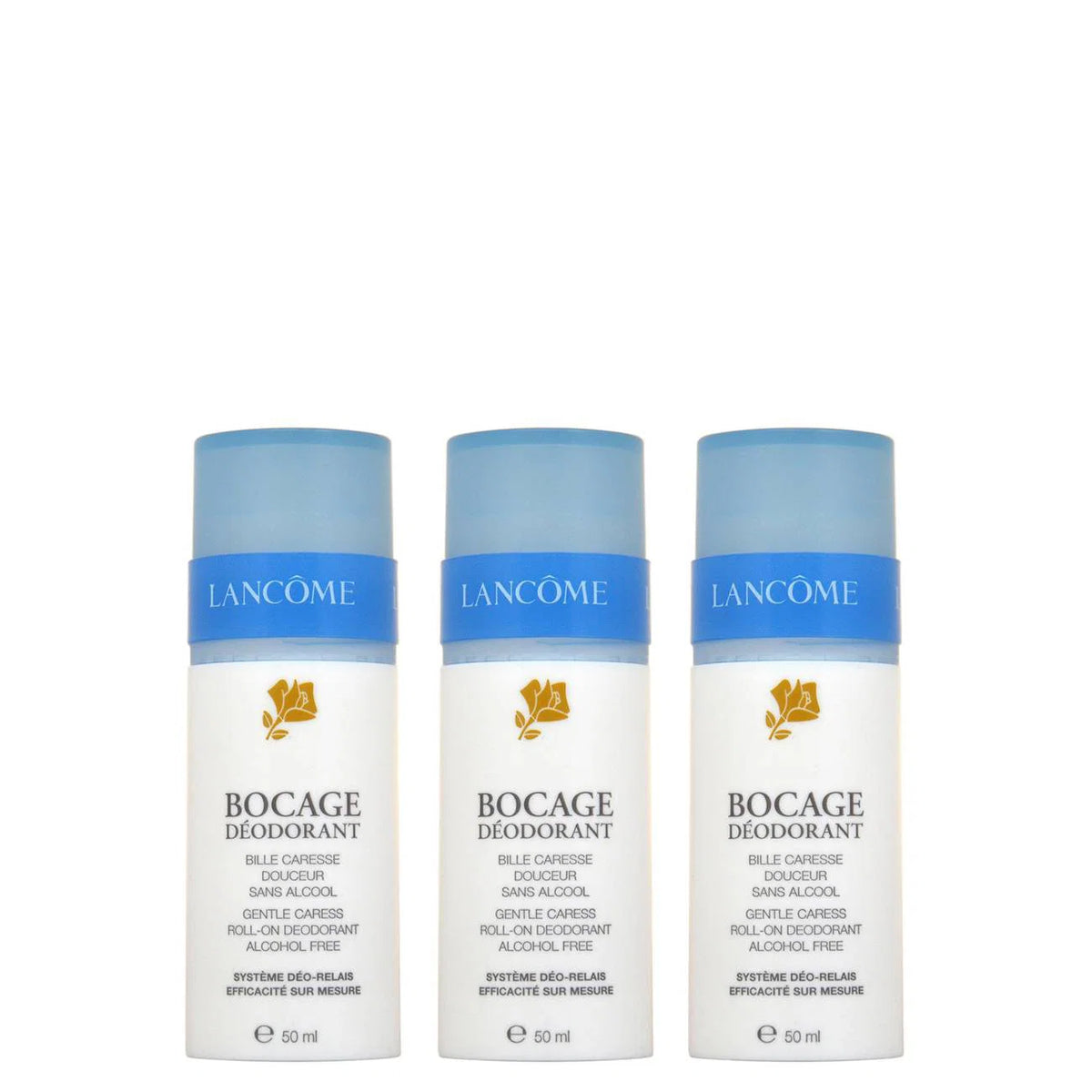 Set Trio, Lancome, Bocage, Weichmachen, Deodorant Spray, Für Frauen, 3 stk, 50 ml