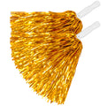 "SET VON 2 GOLDENEN POMPONS" – Vorderansicht