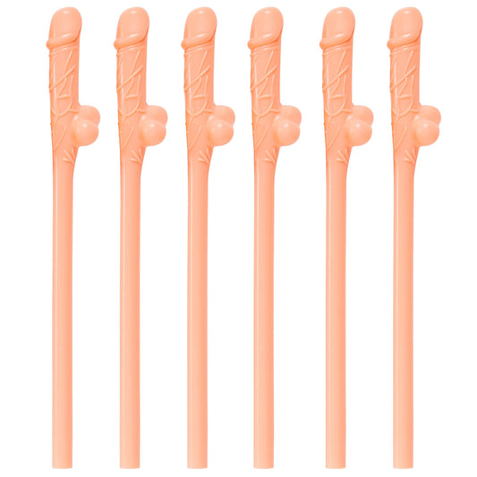 "Set von 6 WILLY STROHHALMEN" – Vorderansicht