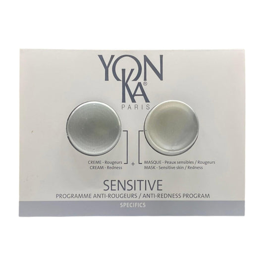 YonKa Hautpflegeset Set YonKa: Sensitive, Cream Mask, For Face, 2 ml *Sample + Sensitive, Anti Rougeurs, Cream, For Face, 1 m