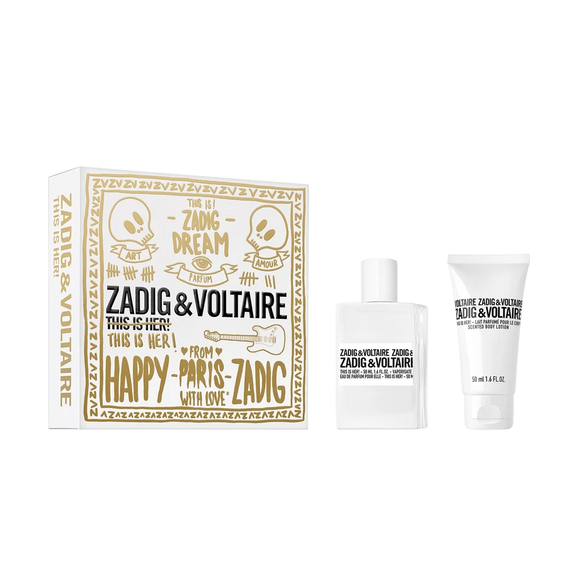 Zadig & Voltaire This Is Her Geschenkset mit Eau de Parfum und Body Lotion 50 ml