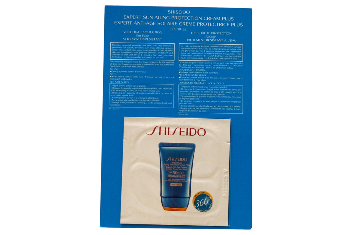 Shiseido, Expert, Sonnenschutz, Sahne, Für das Gesicht, SPF 50+, 2 ml *Muster