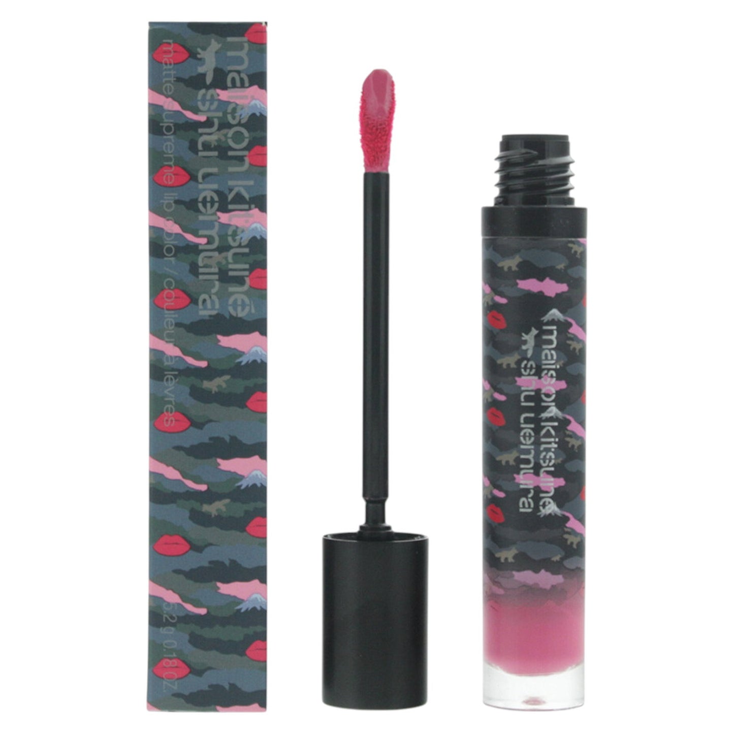 Shu Uemura, Maison Kitsune, Hydratisierend, Sahne, Creme-Lippenstift, 378, Rosa, 5.2 g