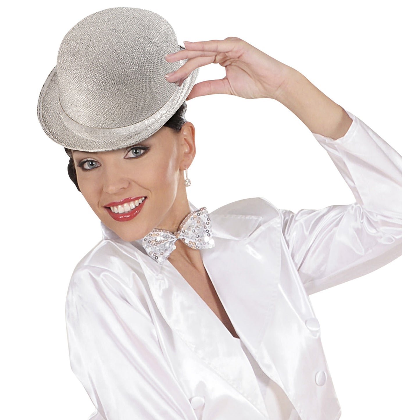 "SILBER LUREX MELONE" aus Filz – Ansicht 4