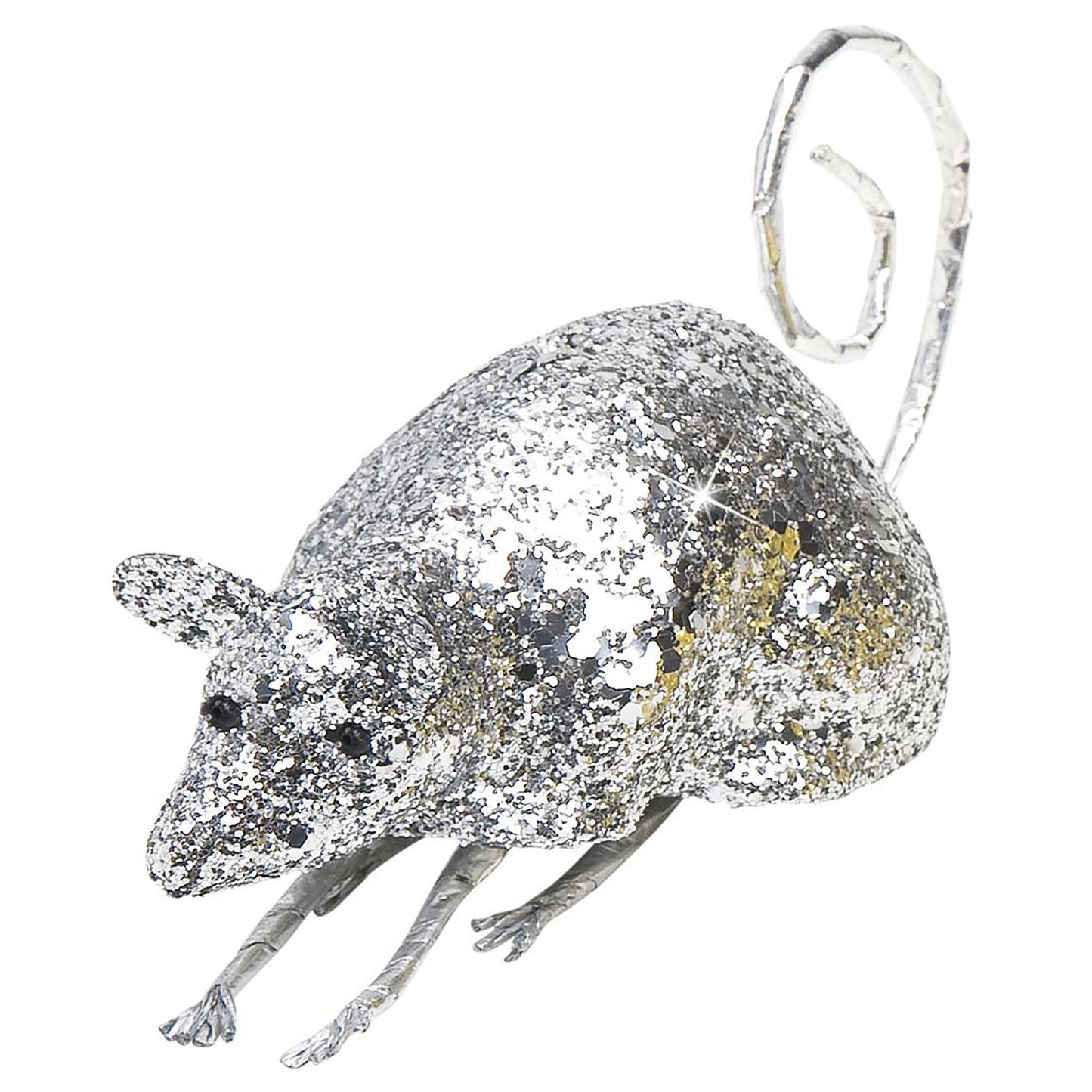 "SILBERNE MAUS" 12 cm – Vorderansicht