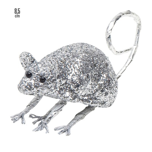 "SILBERNE MAUS" 8,5 cm – Vorderansicht