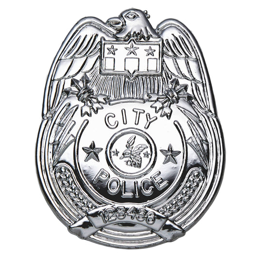 "SILBERNE POLIZEIMARKE" – Vorderansicht