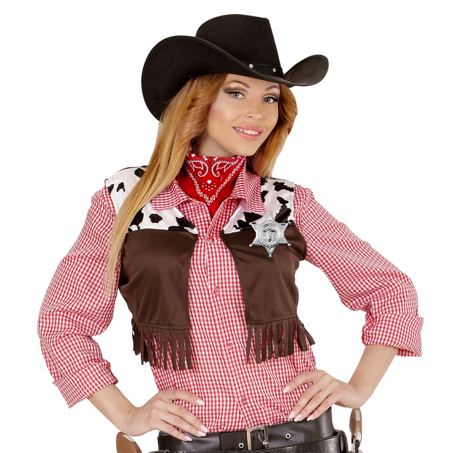 "SILBERNER SHERIFFSTERN" aus Metall – Ansicht 4