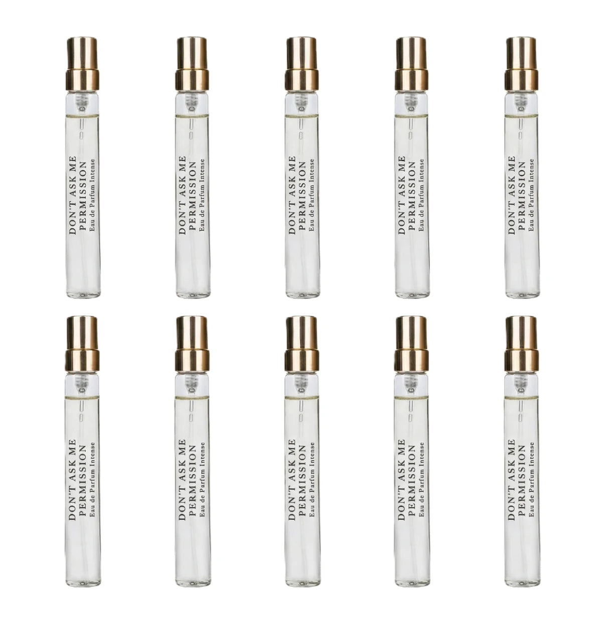 SIMONE ANDREOLI DON'T ASK ME PERMISSION VIAL EDP PACK 10 X 1.7 ML