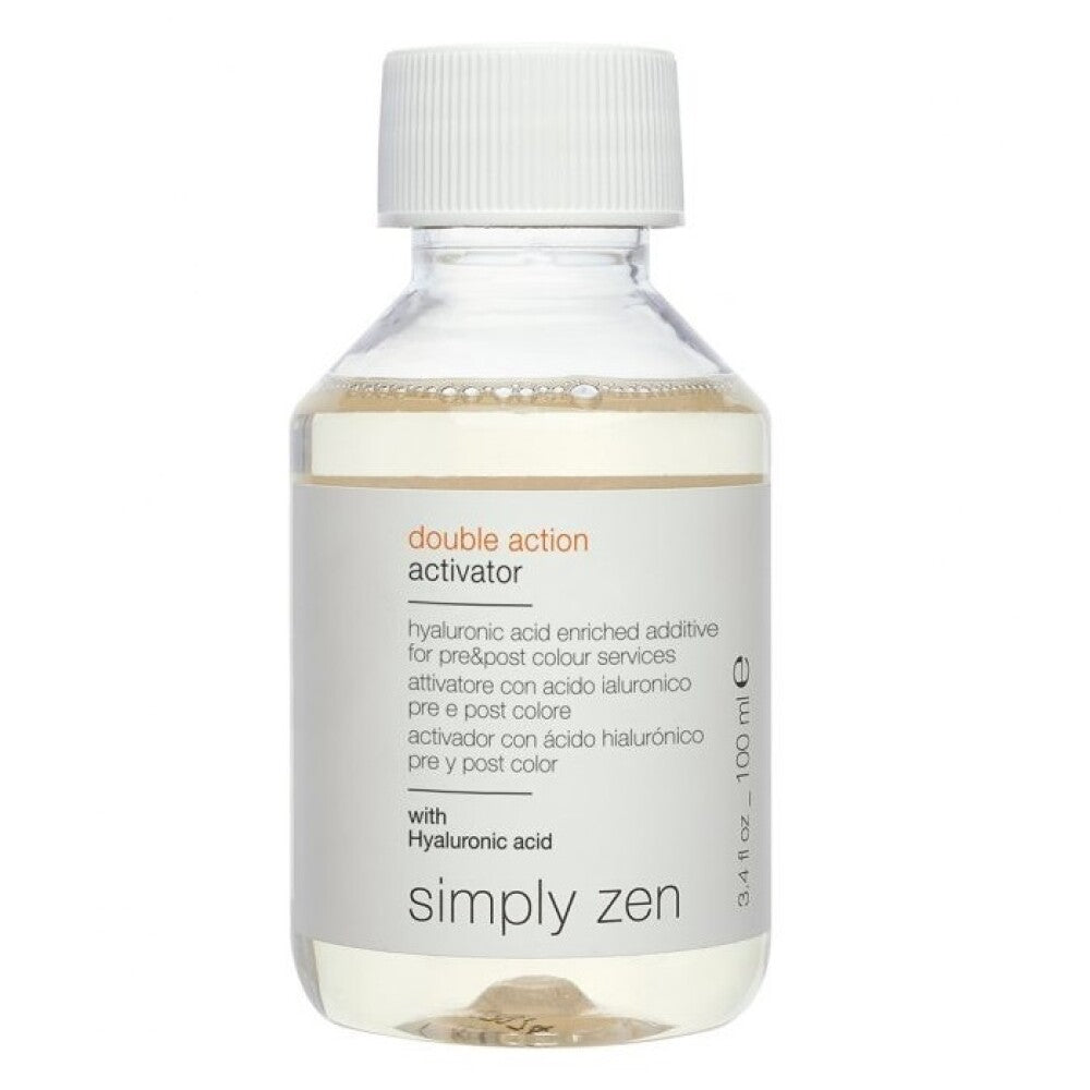 Simply Zen Simply Zen, Double Action, Hyaluronsäure, Leave-In Kopfhautbehandlungslotion, Für Farbschutz, 100 ml Regular