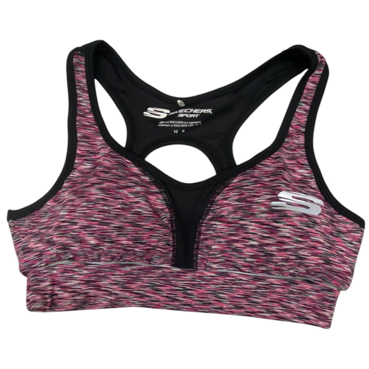 Skechers, Erinlined, Sport-BH für Frauen aus Synthetik, Magenta, Für Frauen, Größe 10