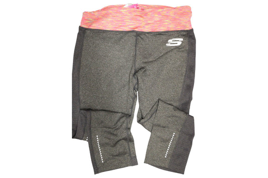 Skechers Skechers, Kaylee Deep, Sportliche synthetische Leggings für Frauen, Holzkohle, Größe 12 Regular