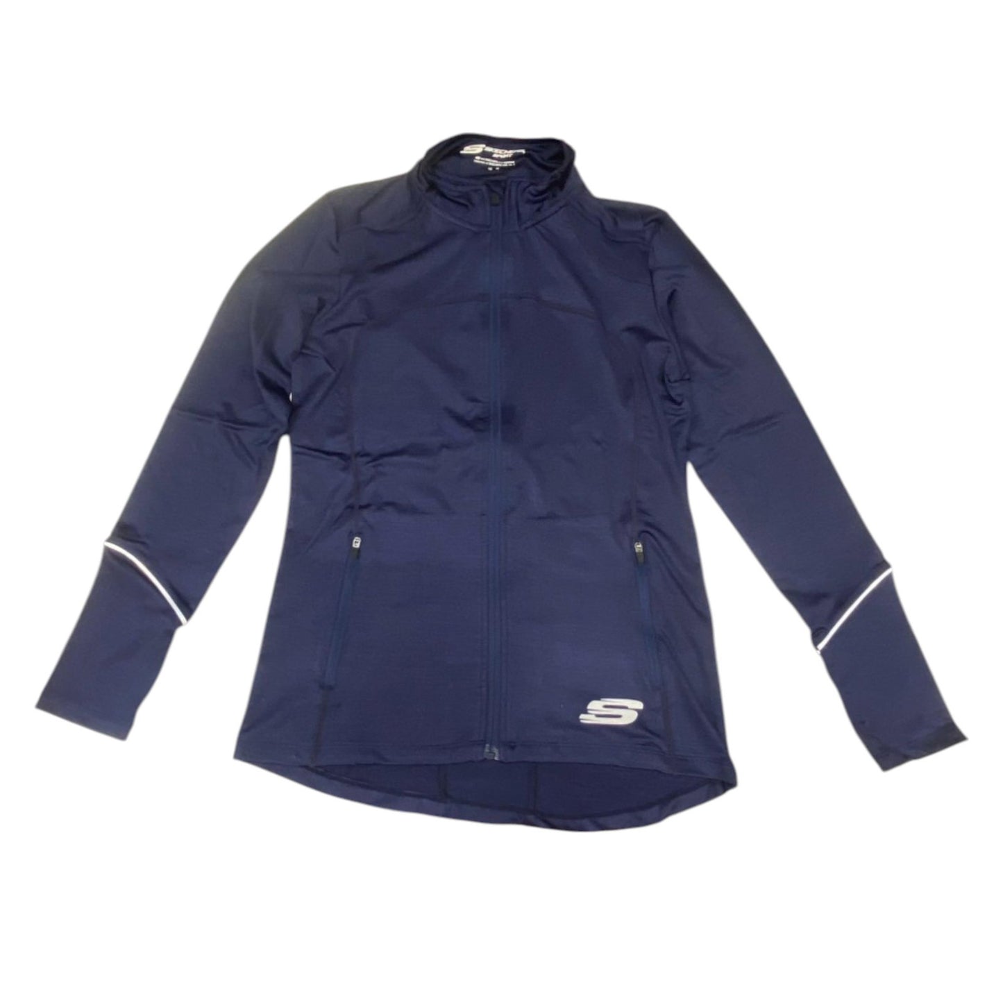 Skechers Skechers, Leia Mari, Synthetische Sportjacke für Frauen, Marine, Größe 10 Regular