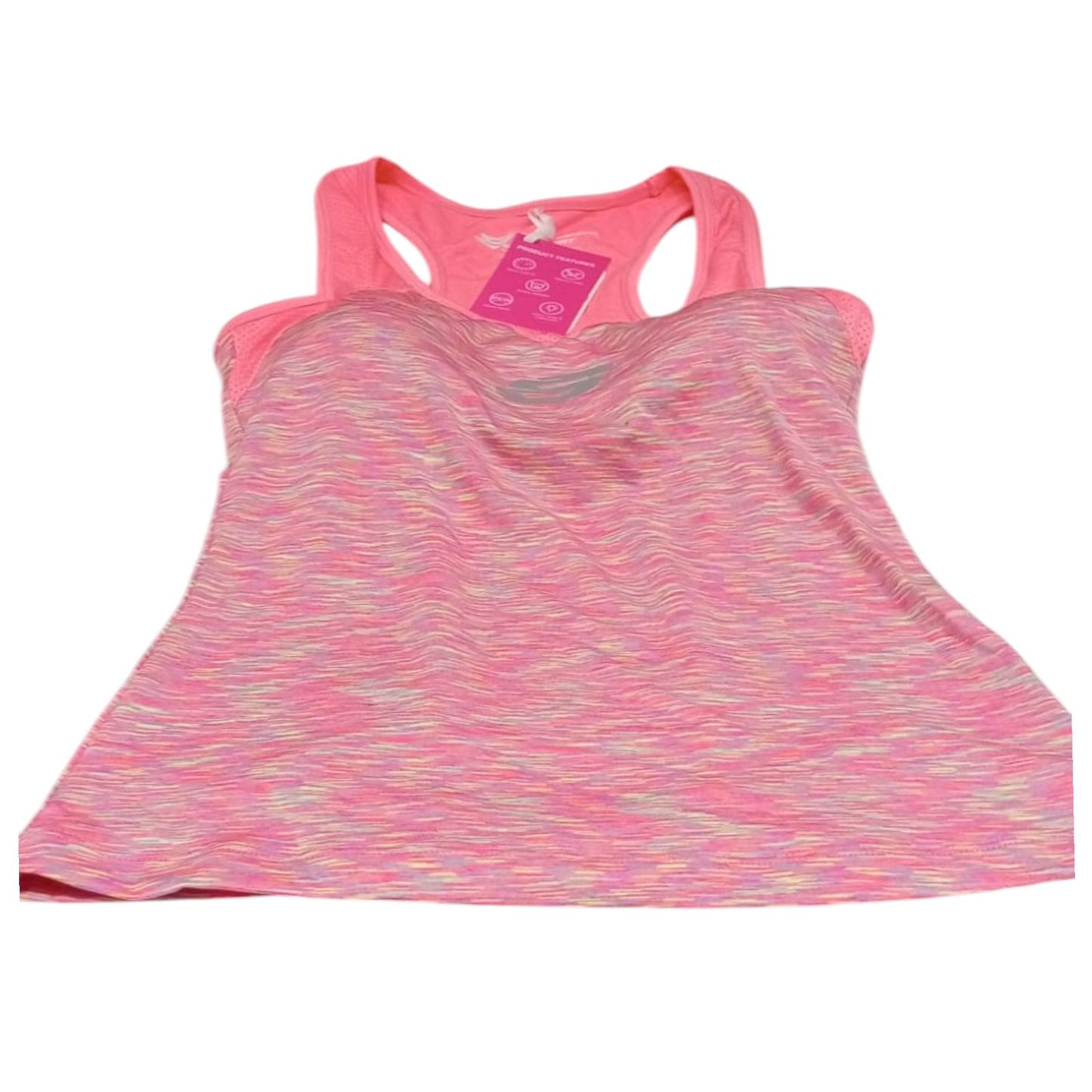 Skechers Skechers, Zyra Perform, Kurzarm, Sportliches synthetisches Trägertop für Frauen, Für Frauen, Größe 8 Regular