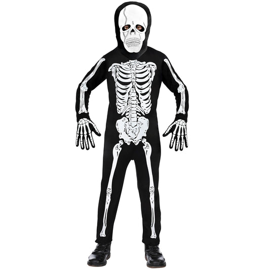 "SKELETT" (Kostüm, Maske) – Vorderansicht