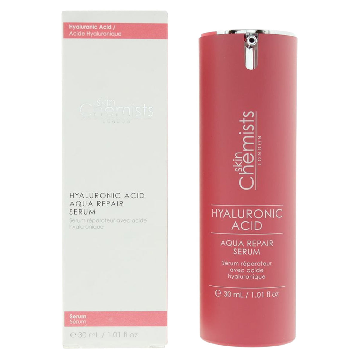 Skin Chemists, Aqua Repair, Feuchtigkeitsspendend & reparierend, Serum, Für das Gesicht, 30 ml