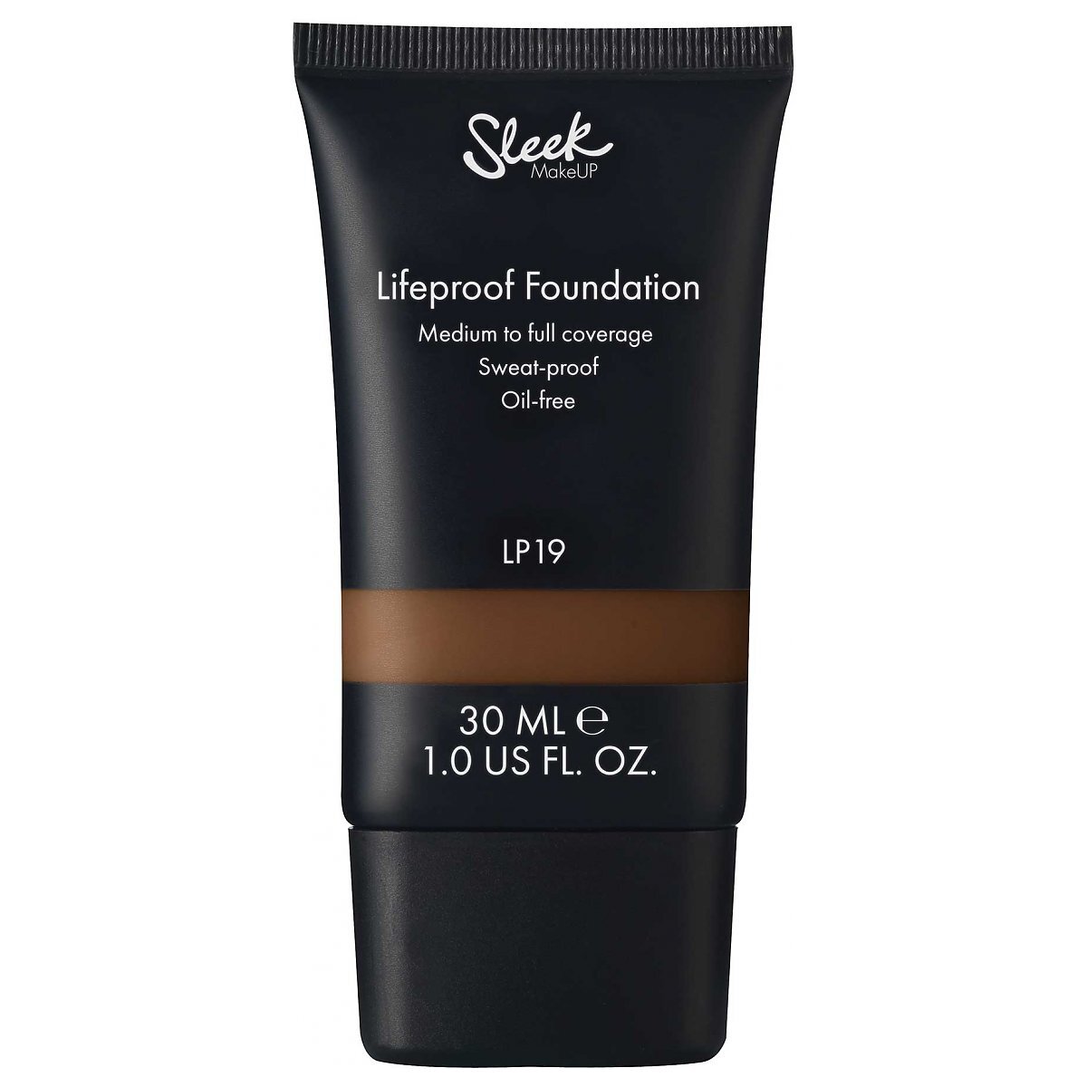 Sleek MakeUP Sleek MakeUP, Lifeproof, Ölfrei, Hohe Deckung, Cremige Foundation, Lp19, 30 ml Regular