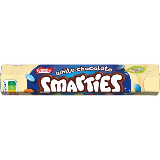 Smarties White Chocolate 120g - Candyshop.ch – Produktansicht