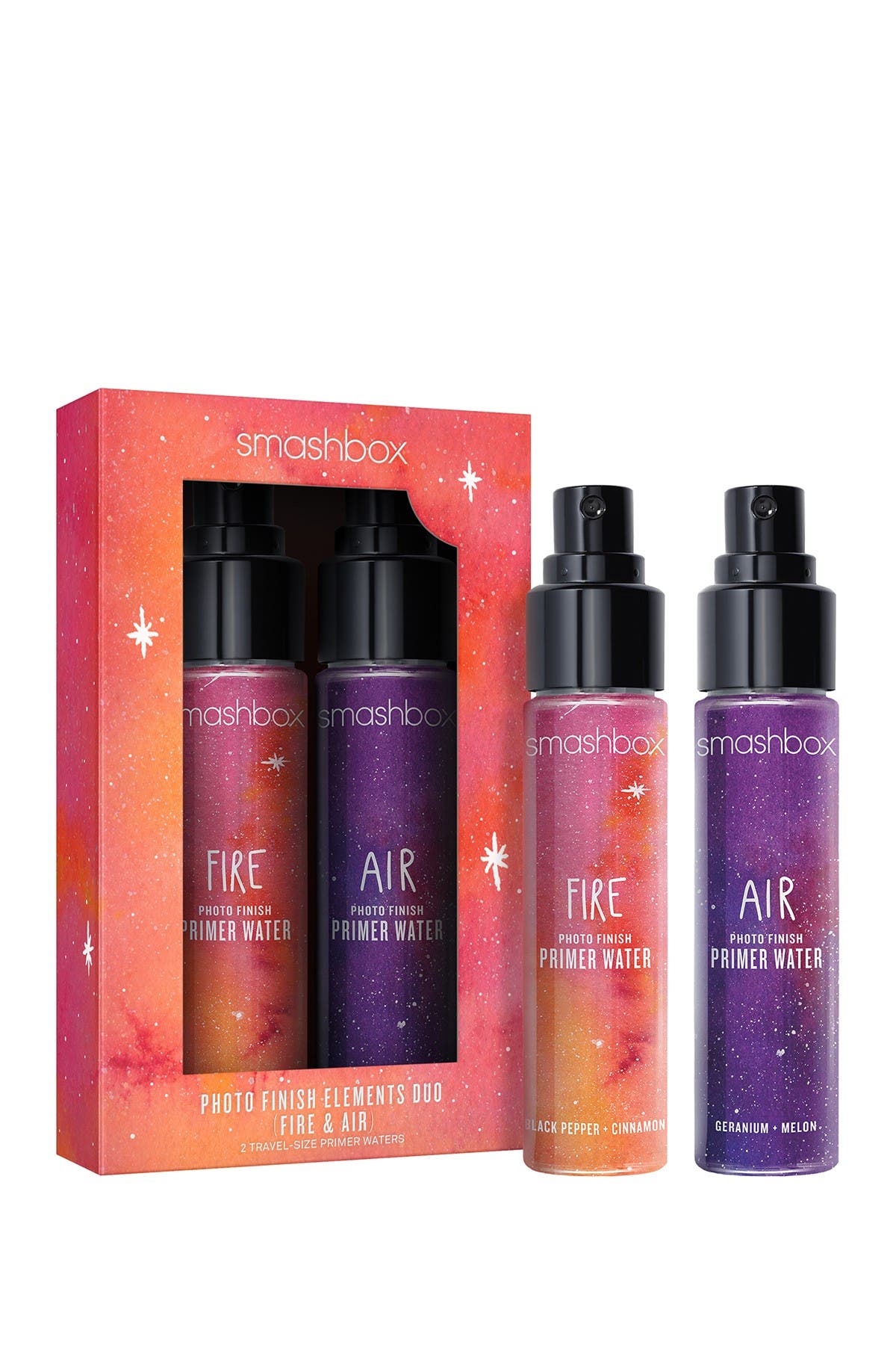 Smashbox Duo Set, Smashbox, Cosmic Celebration Water Fire & Air, Flüssiger Primer, 2 stk, 30 ml Regular