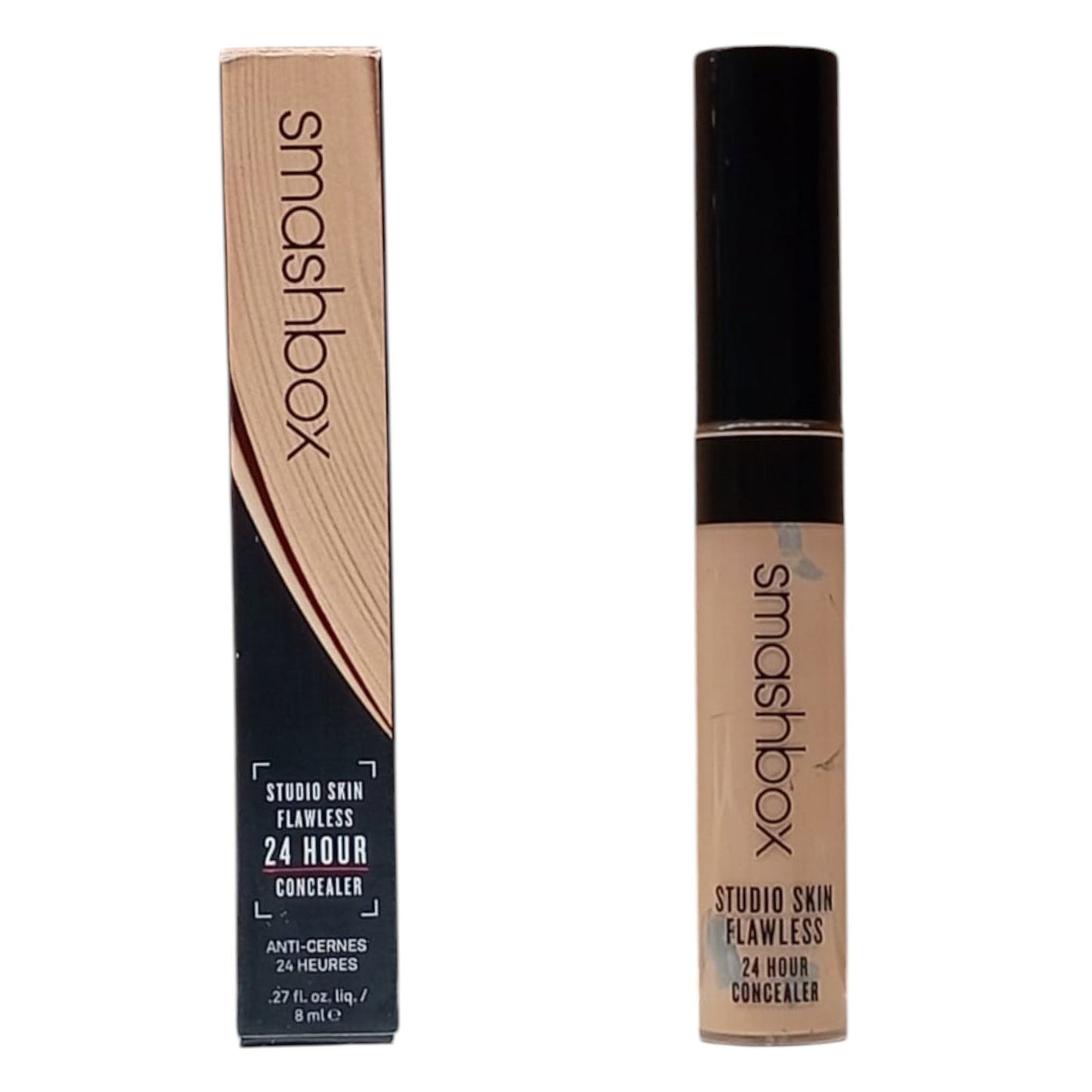 Smashbox Smashbox, Studio Skin Flawless, Flüssig-Concealer, Helles mittelwarmes Oliv, 8 ml Regular