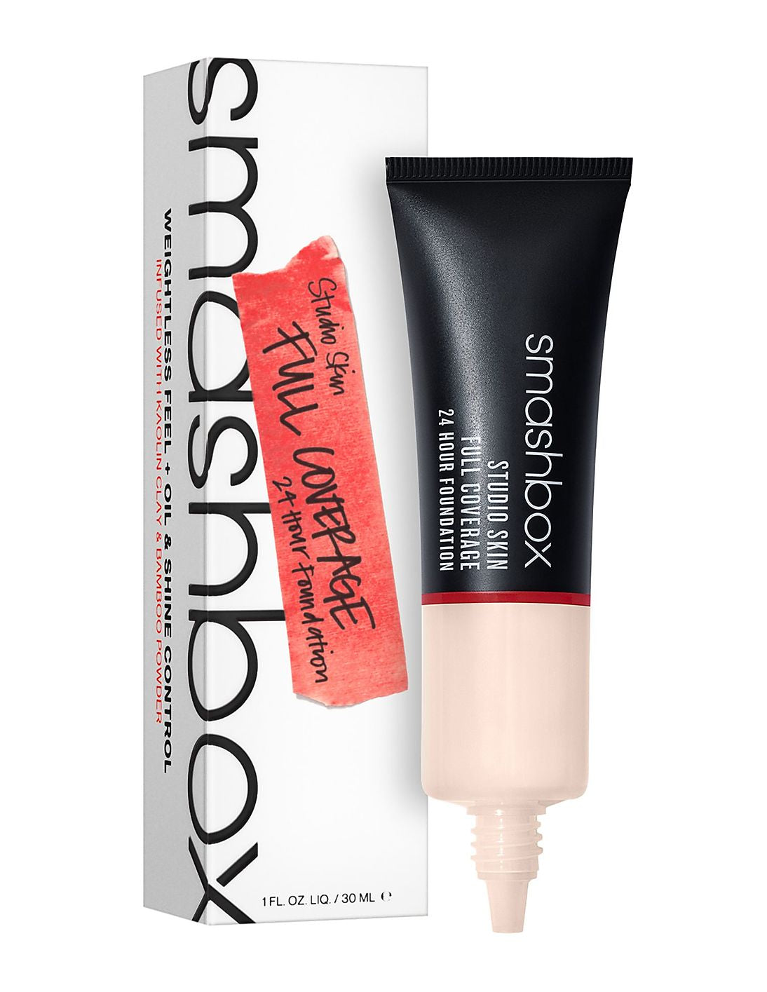 Smashbox Smashbox, Studio Skin, Hohe Deckung, Flüssige Grundierung, 1, Heller Unterton, kühl mit einem Hauch von Pfirsich, 30
