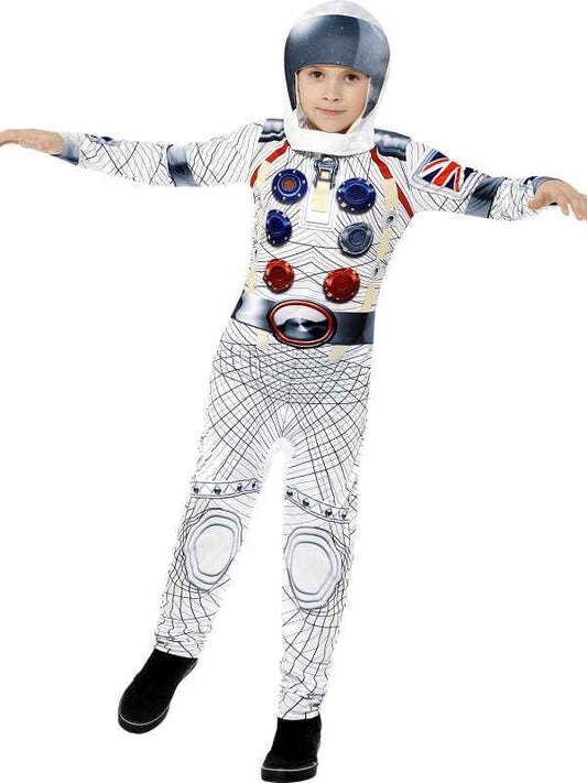 Smiffys Kinderkostüm Astronaut Weiss mit Helm - Fasnacht24.ch – Produktansicht