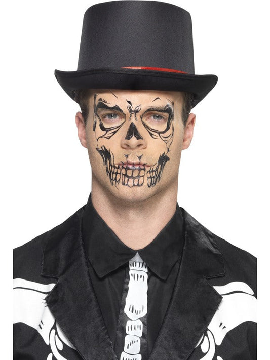 Schminkset Smiffys – Schädel Tattoo Transfer FX Makeup Für Halloween - Fasnacht24.ch