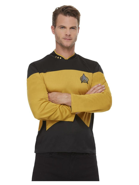 Star Trek Next Generation Engineering Uniform – Smiffys Rotes Poly-Twill Kostüm - Fasnacht24.ch