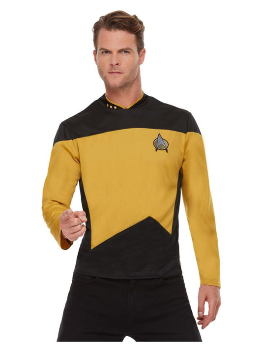 Star Trek Next Generation Engineering Uniform – Smiffys Rotes Poly-Twill Kostüm - Fasnacht24.ch
