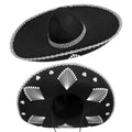 "SOMBRERO" aus Filz - 57 cm – Vorderansicht