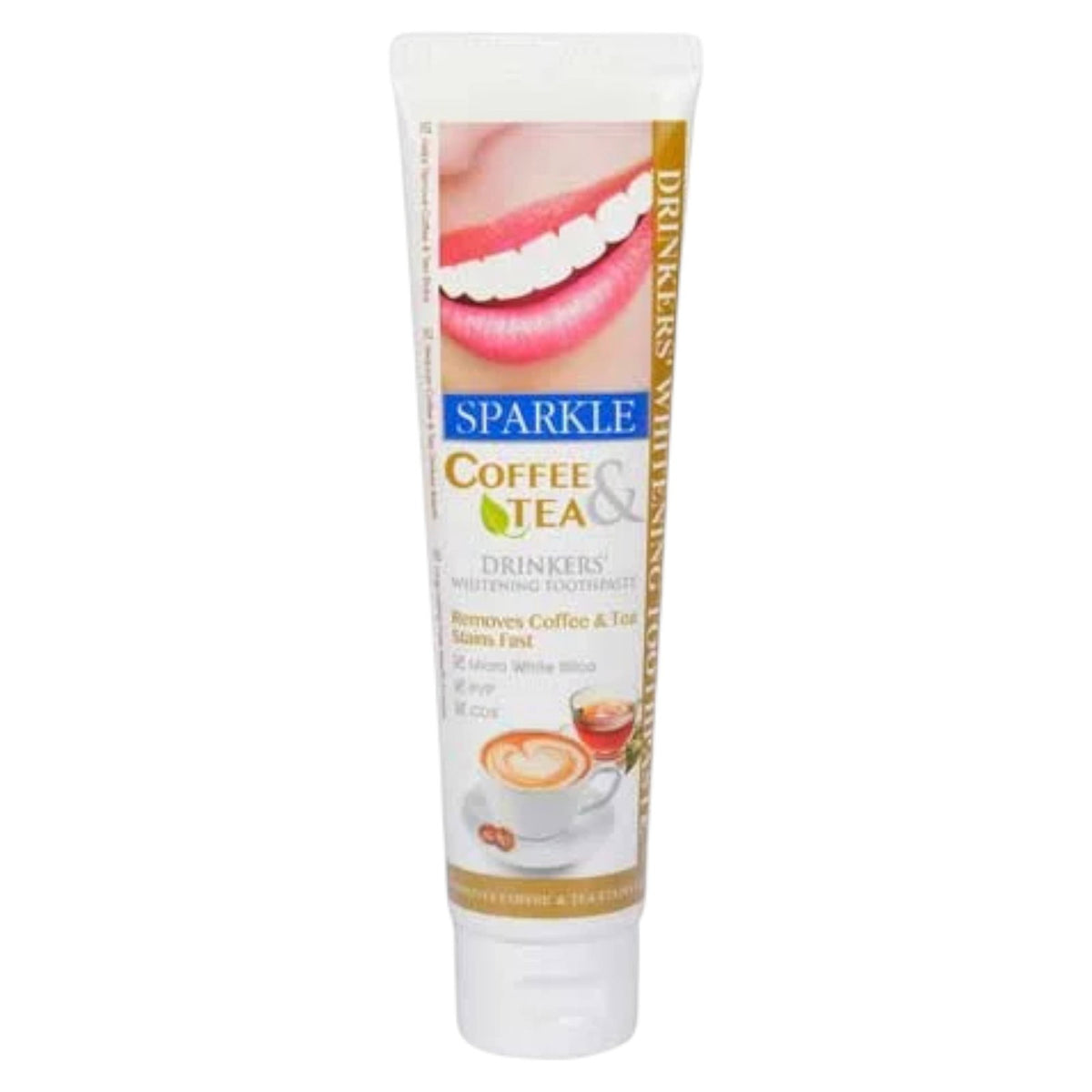 Sparkle, Cofee & Tea, Aufhellung, Zahnpasta, 50 g *Tester
