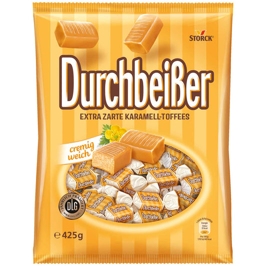 Storck Durchbeisser 425g Karamell-Toffees Bonbons – Produktansicht