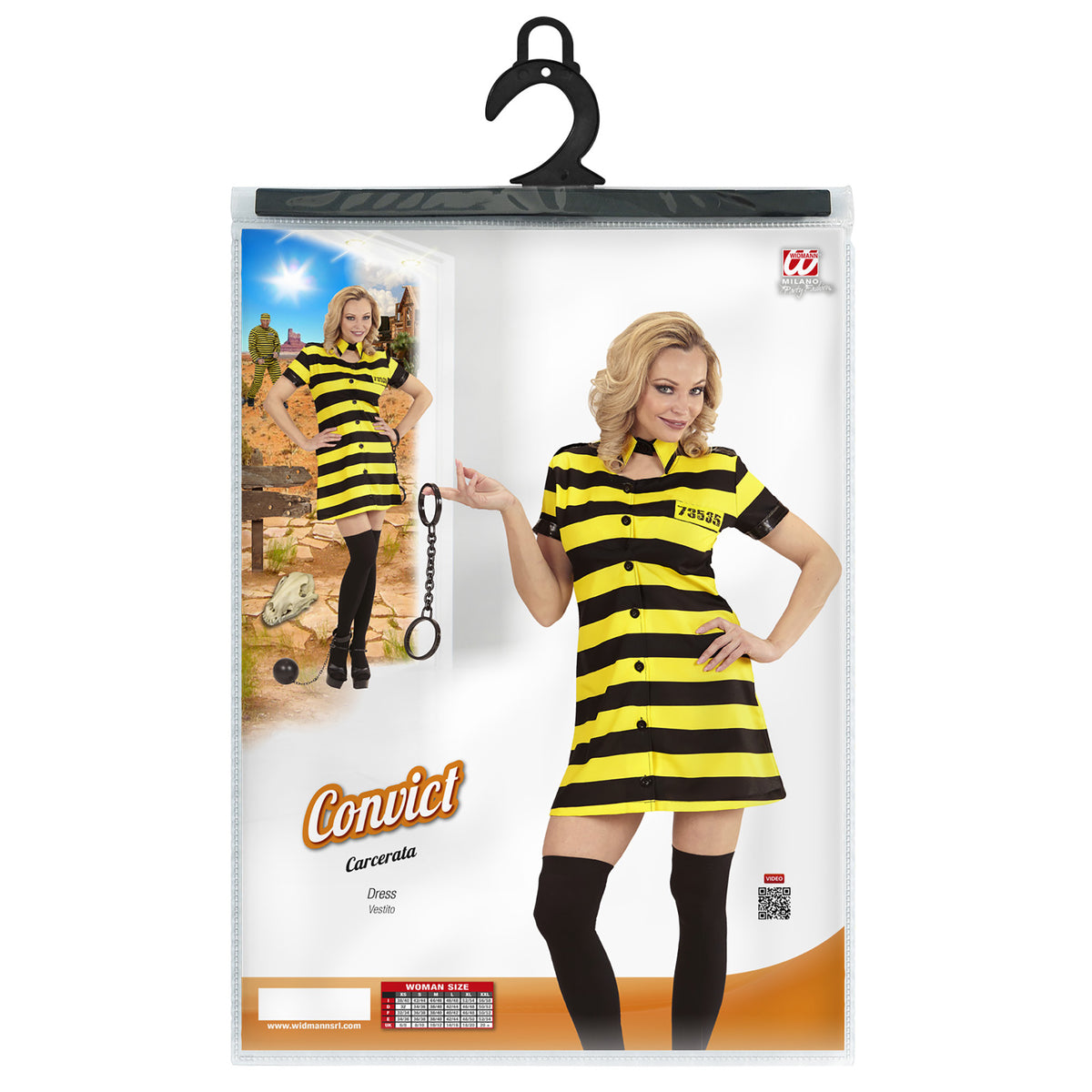 "STRÄFLING AUS DEM FRAUENKNAST" (Kleid) – Ansicht 4