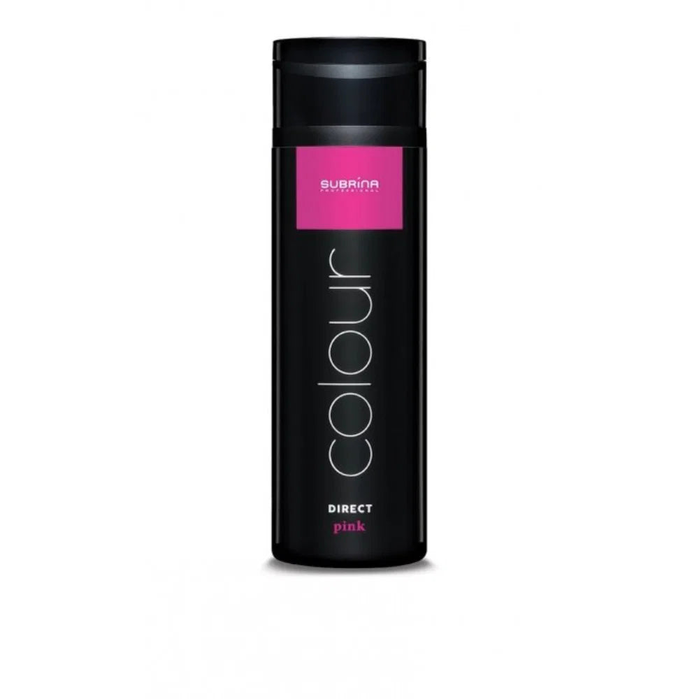 Subrina Professional, Direct Colour, Ohne Oxidationsmittel und ammoniakfrei, Haarfärbegel, Extrem intensive Farben, Pink, 200 ml