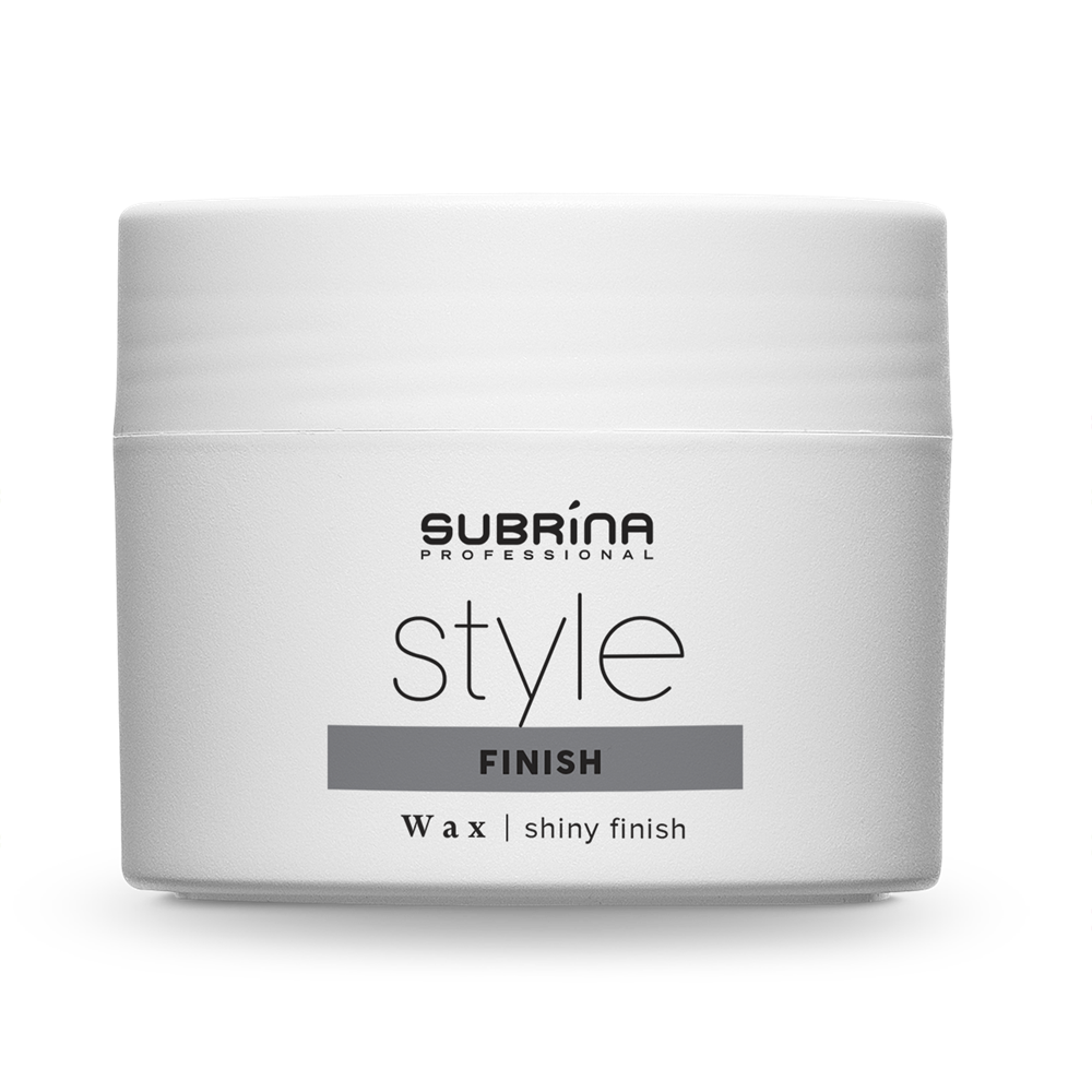 Subrina Professional, Style Finish, Haarstylingwachs, Glänzendes Finish, Flexibler Halt, 100 ml