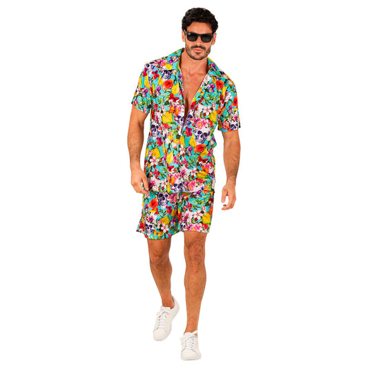 "SUMMER PARTY FASHION" (Hemd, Shorts) – Vorderansicht