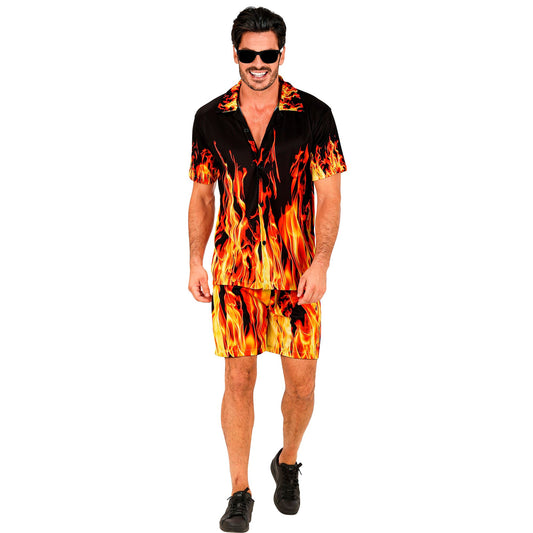 "SUMMER PARTY FASHION" (Hemd, Shorts) – Vorderansicht