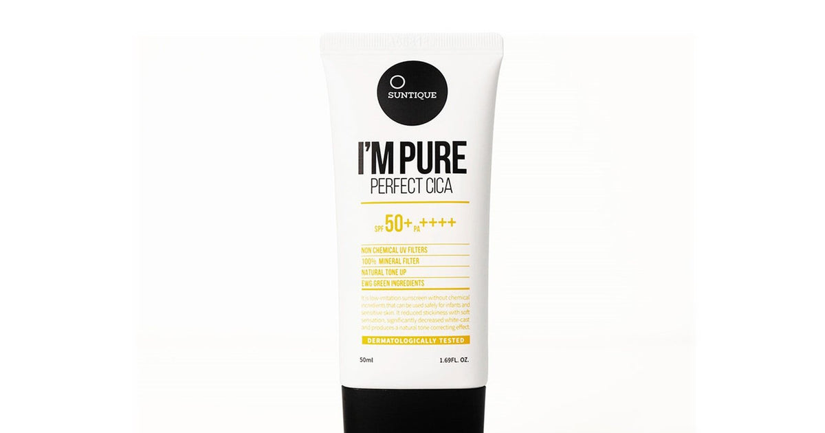 SUNTIQUE SUNTIQUE I'm Pure Perfect Cica Sonnenschutz SPF 50 50 ml Sonnenpflege