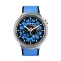 SWATCH AZURE BLUE DAZE SB07S106 Armbanduhr 47 mm Blau ansicht-5