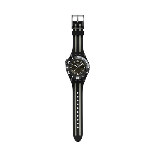 SWATCH BLACK SEA NETTLE SSCU09B100 Armbanduhr Schwarz ansicht-2