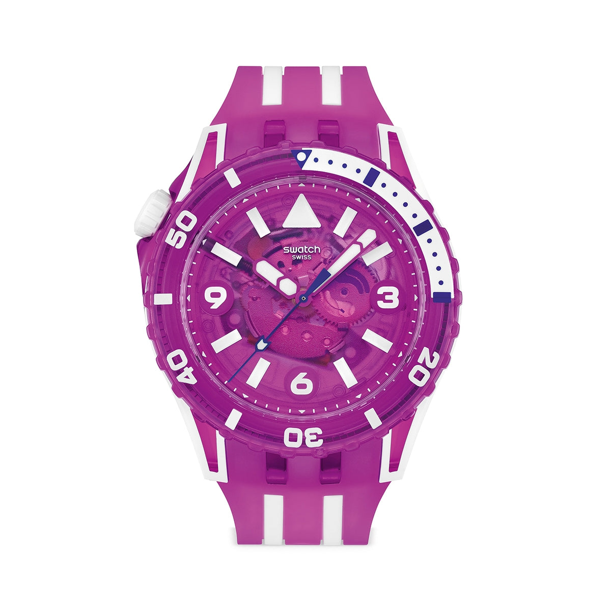 SWATCH FLOWER HAT SSCU09P100 Armbanduhr – Seitenansicht