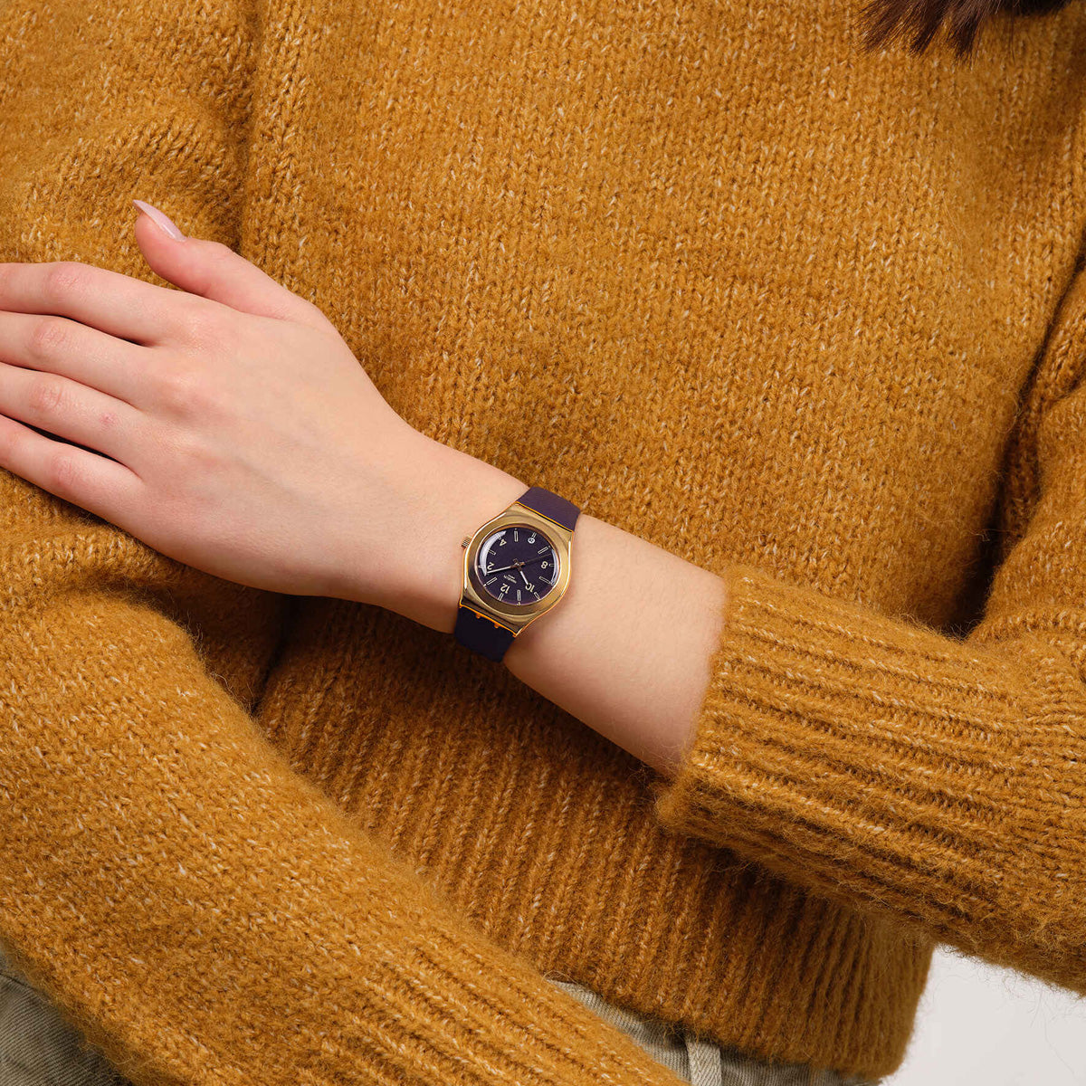 SWATCH HEART OF BURGUNDY YLG413 Armbanduhr ansicht-3