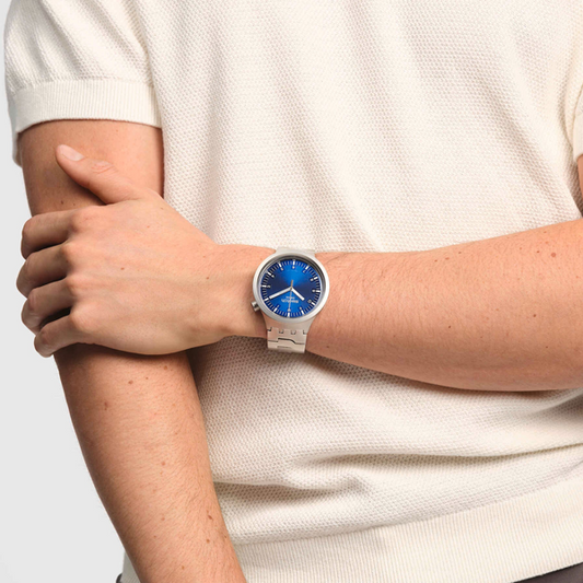 SWATCH INDIGO HOUR SB07S102G Armbanduhr ansicht-2