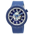 SWATCH ISWATCH BLUE SB01N102 Armbanduhr 47 mm Blau ansicht-2