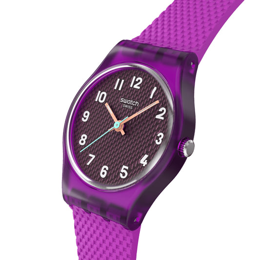 SWATCH MAGENTA WEAVE LV122 Armbanduhr ansicht-2